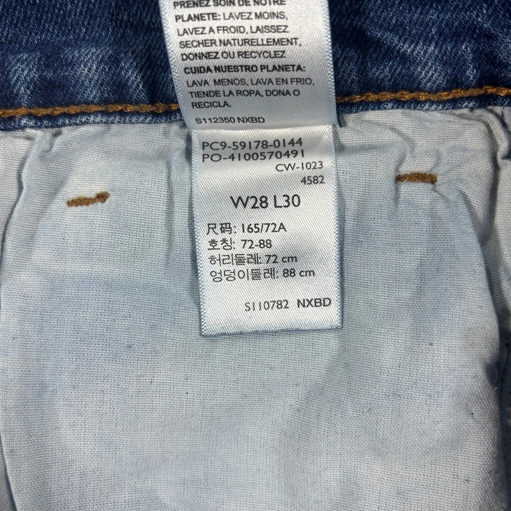 Signature‎ by Levi Strauss Slim Jeans Mens 28x30 Blue Denim Mid Wash 59178-0144